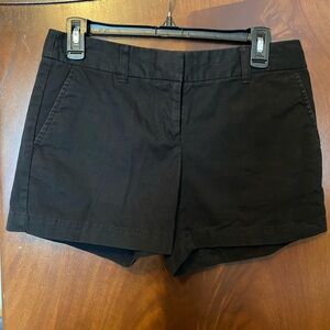 Loft Size 0 Black Chino Shorts